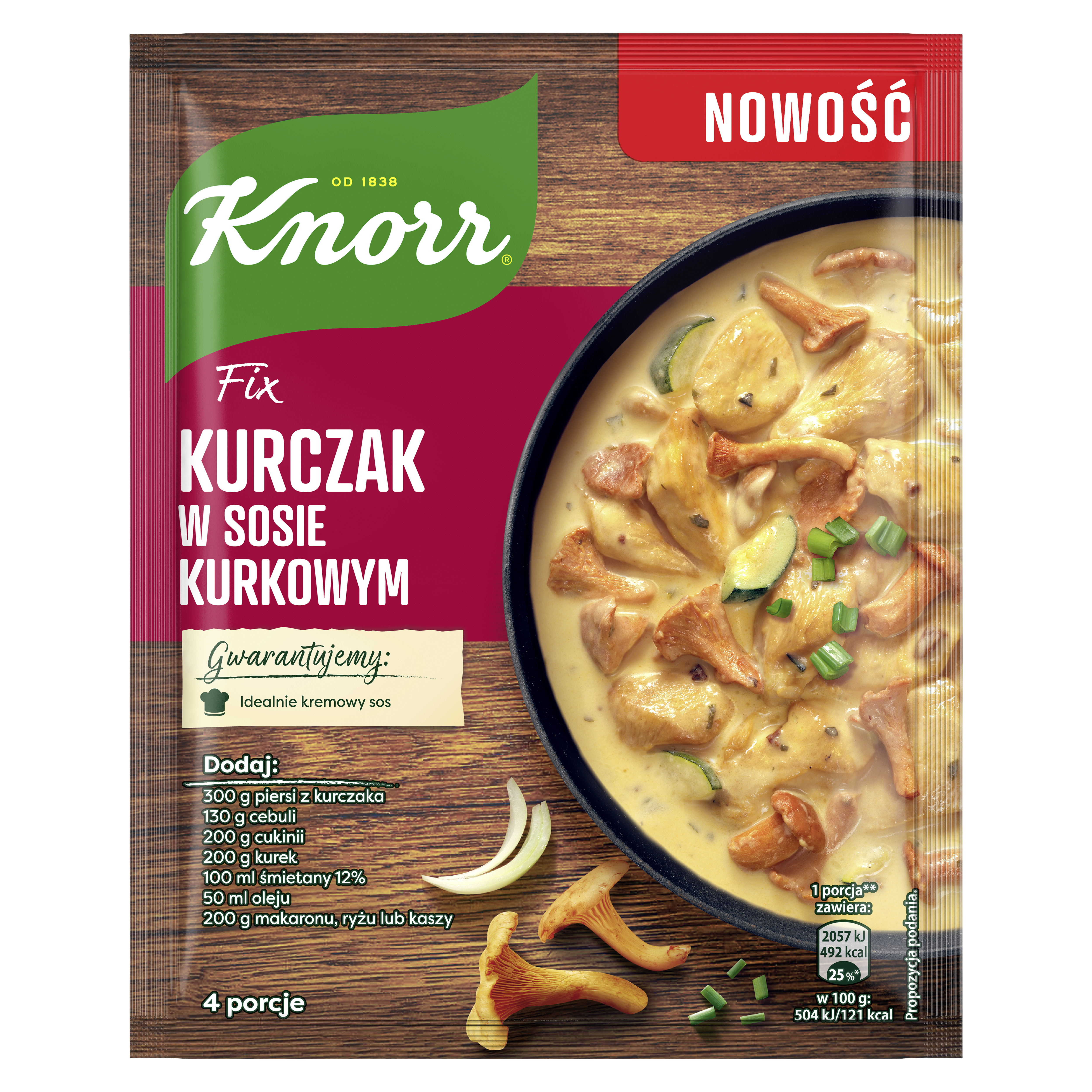 Knorr Fix Kurczak W Sosie Kurkowym 43G