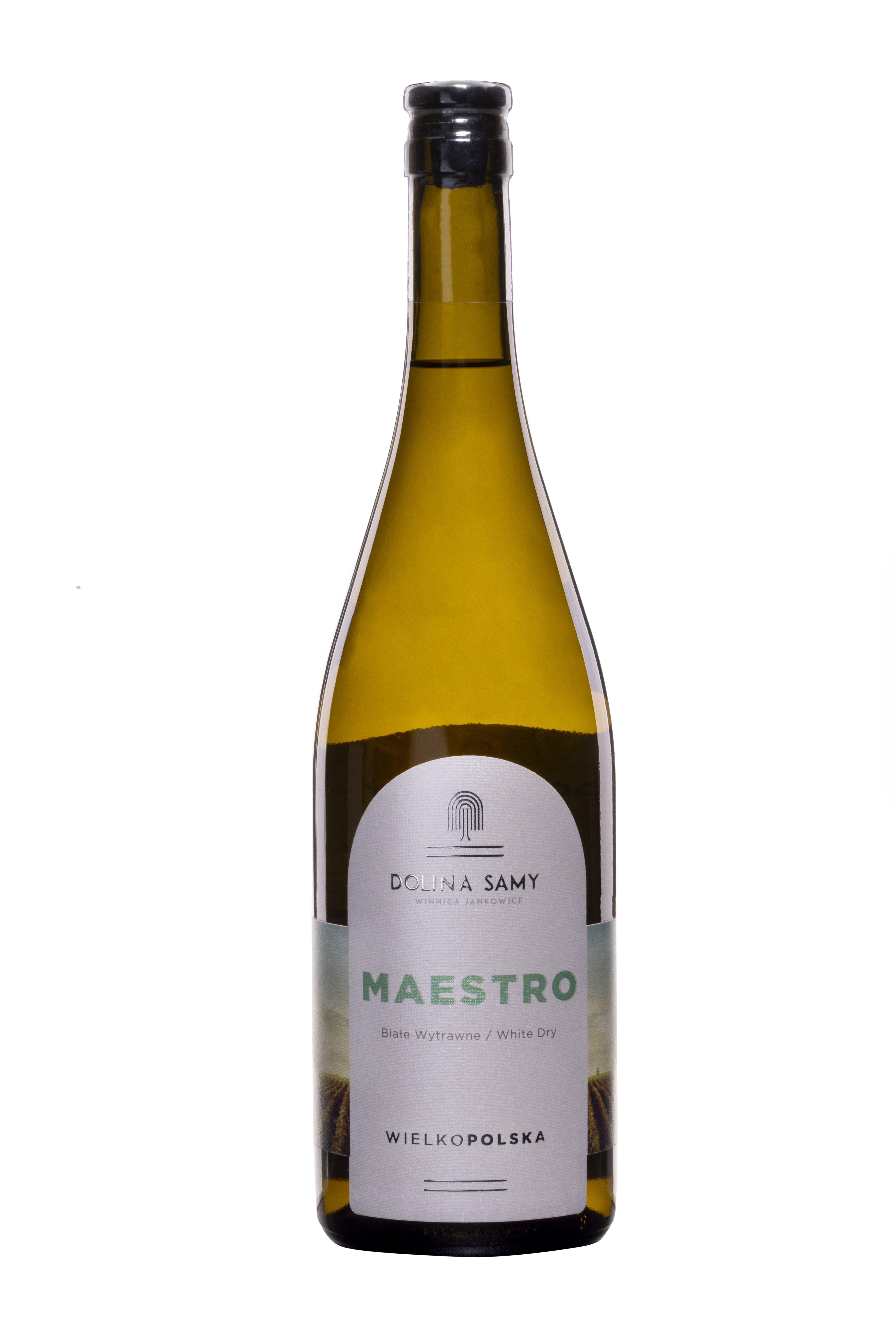 Dolina Samy Maestro Wytrawne Białe Wino Gronowe 11% 750Ml