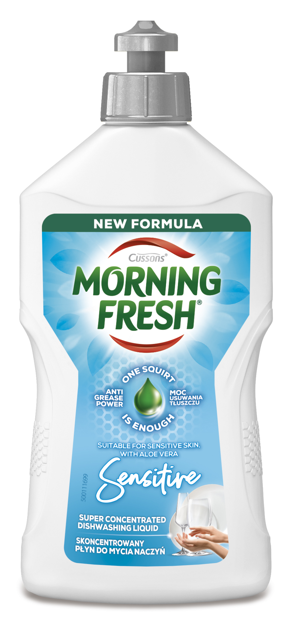 Morning Fresh Sensitive Skoncentrowany Płyn Do Mycia Naczyń 400 Ml