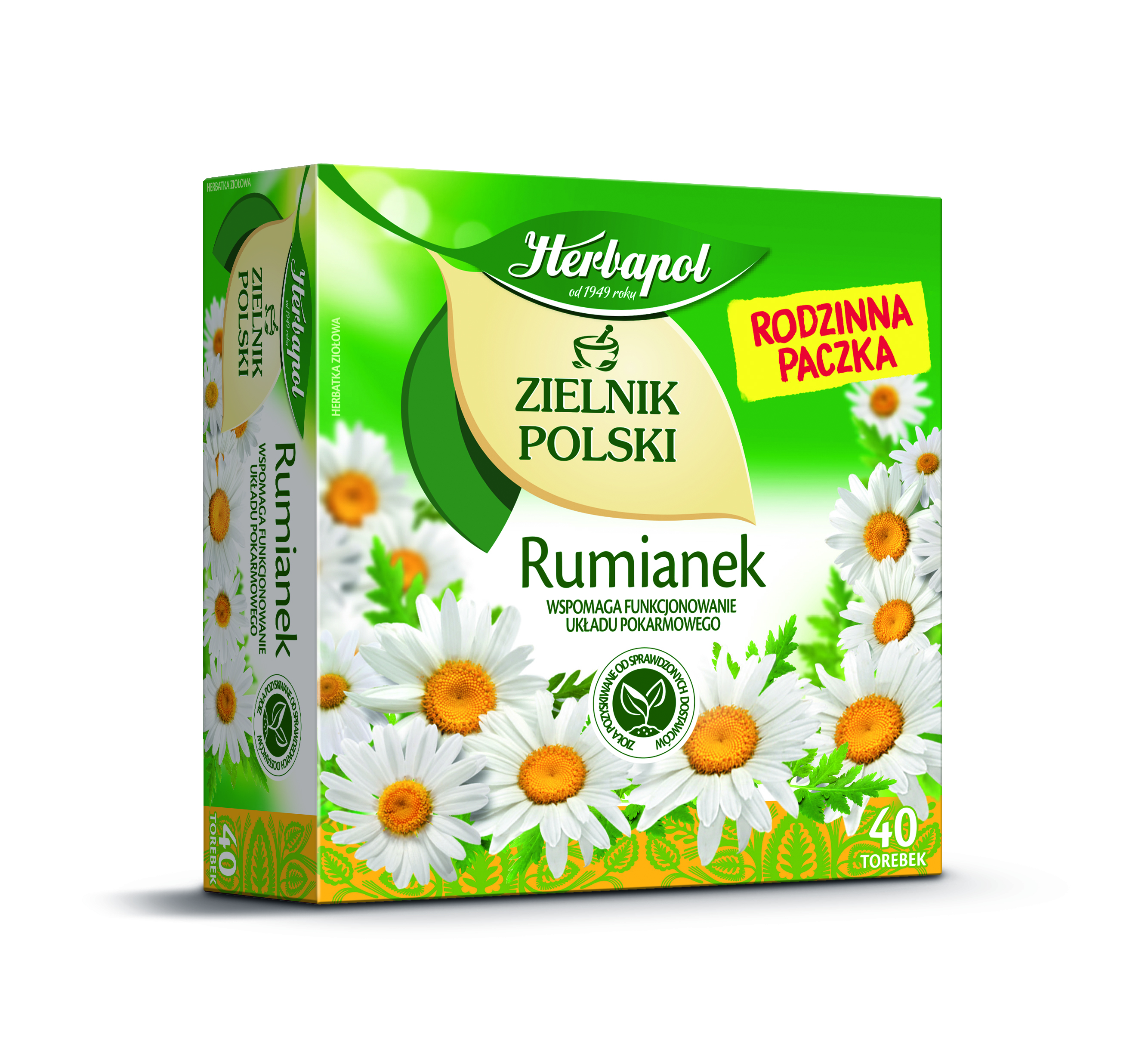 Zielnik Polski Rumianek 40Tb X 1,5G
