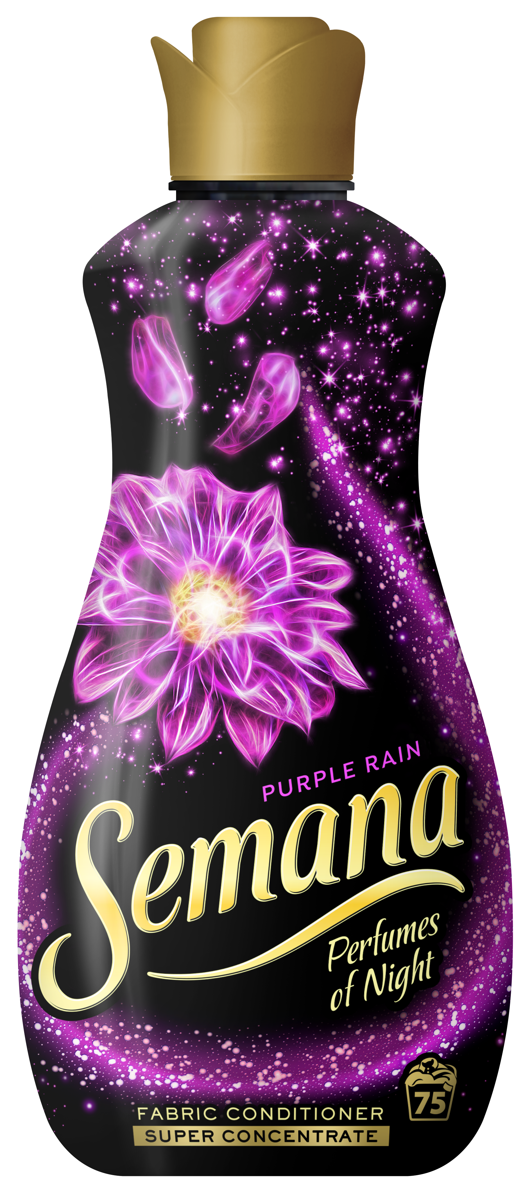Semana - Płyn Do Płukania Tkanin - Perfumes Of Night - Purple Rain - 1,65L/75 Prań