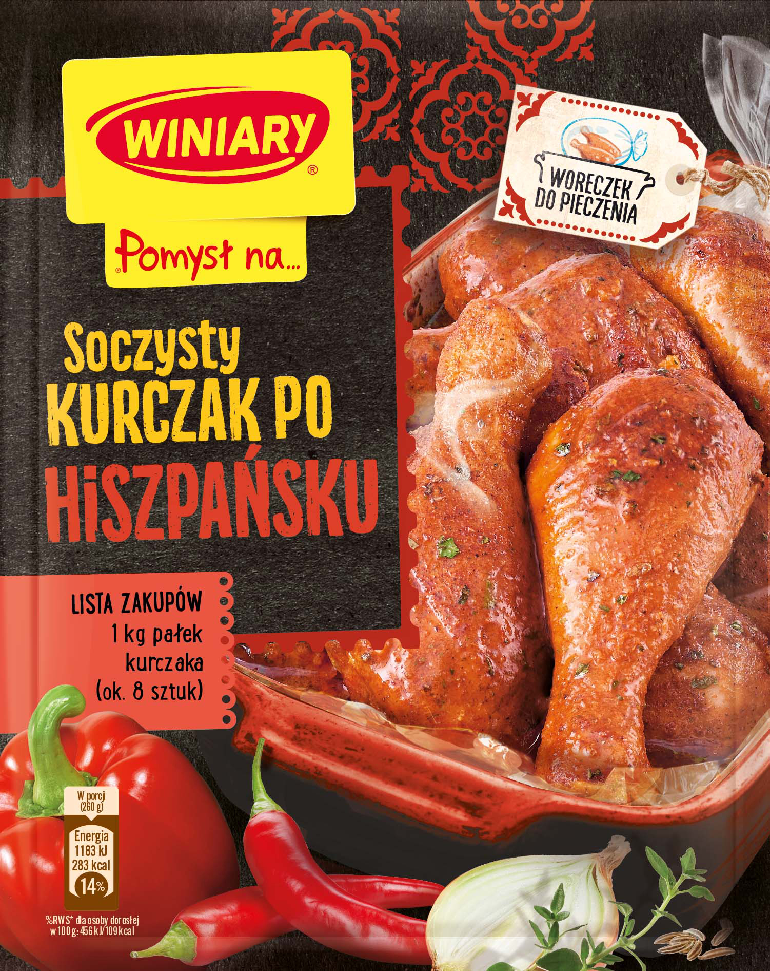 Winiary Pomysł Na... Soczysty Kurczak Po Hiszpańsku 38G