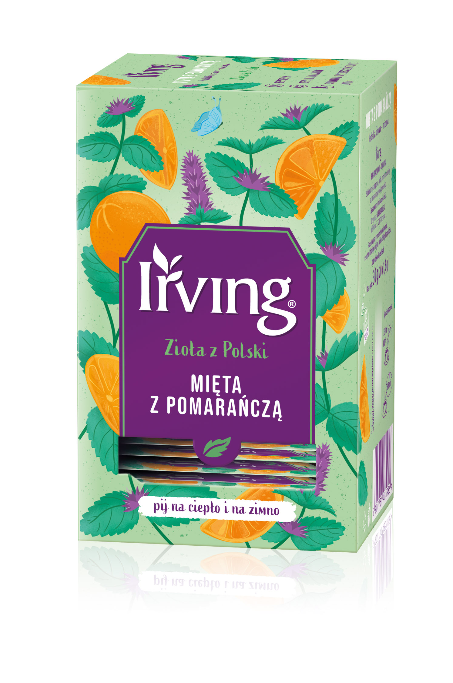 Irving Zioła Z Polski Mięta Z Pomarańczą 30 G (20X1,5 G)