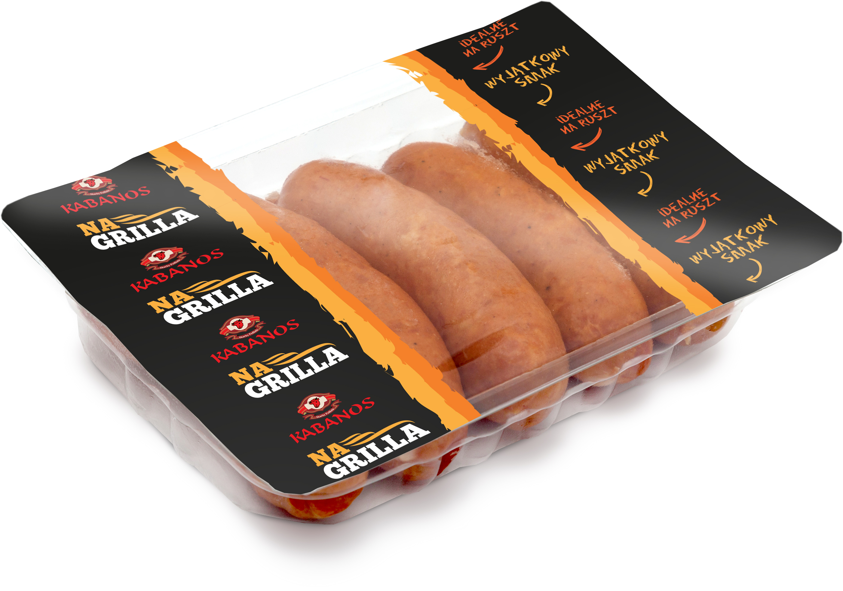 Kiełbasa Grillowa Serowa Ok. 0,8 Kg Firma Kabanos