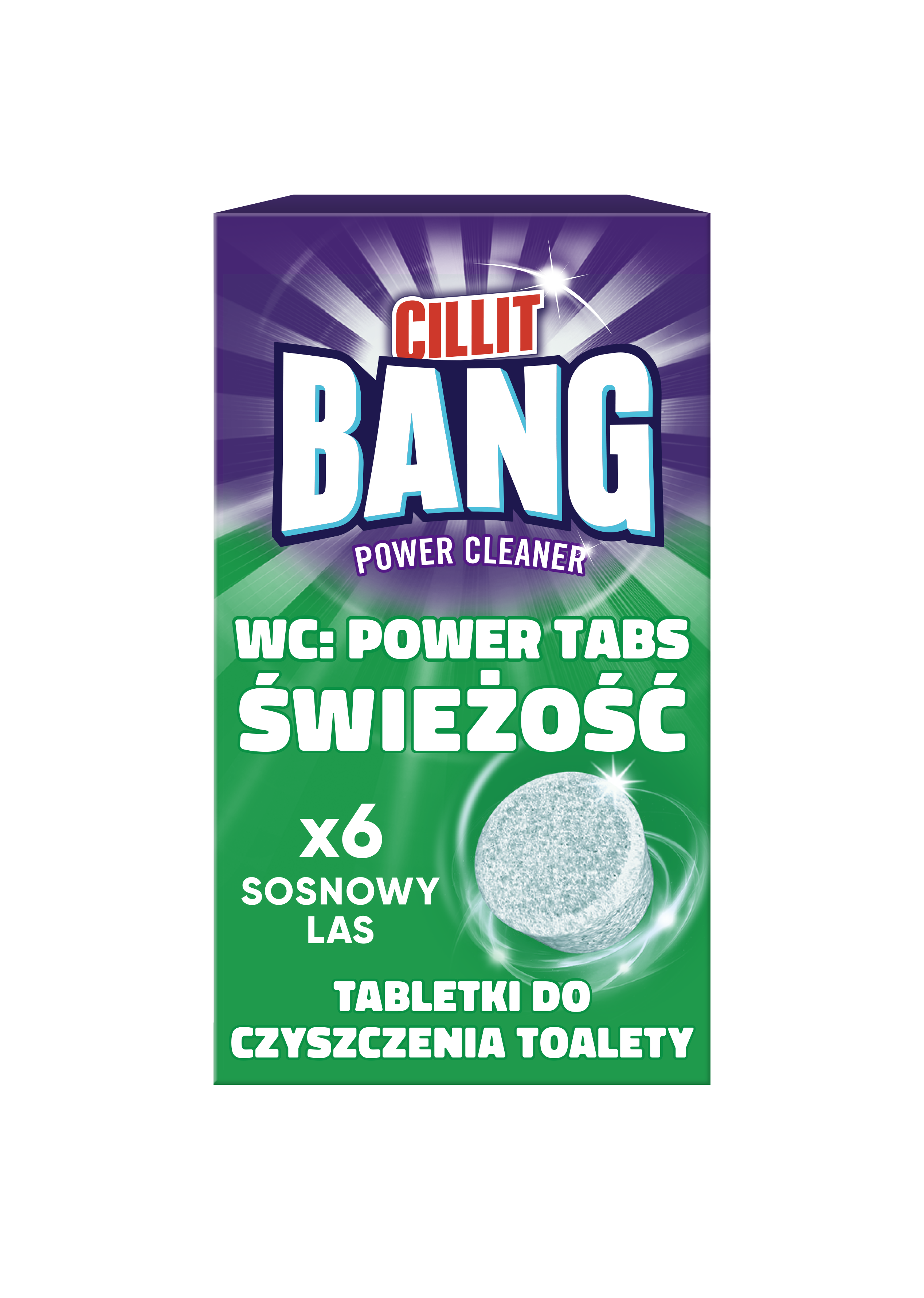 Cillit Bang Wc Tabs Pine 6Szt.