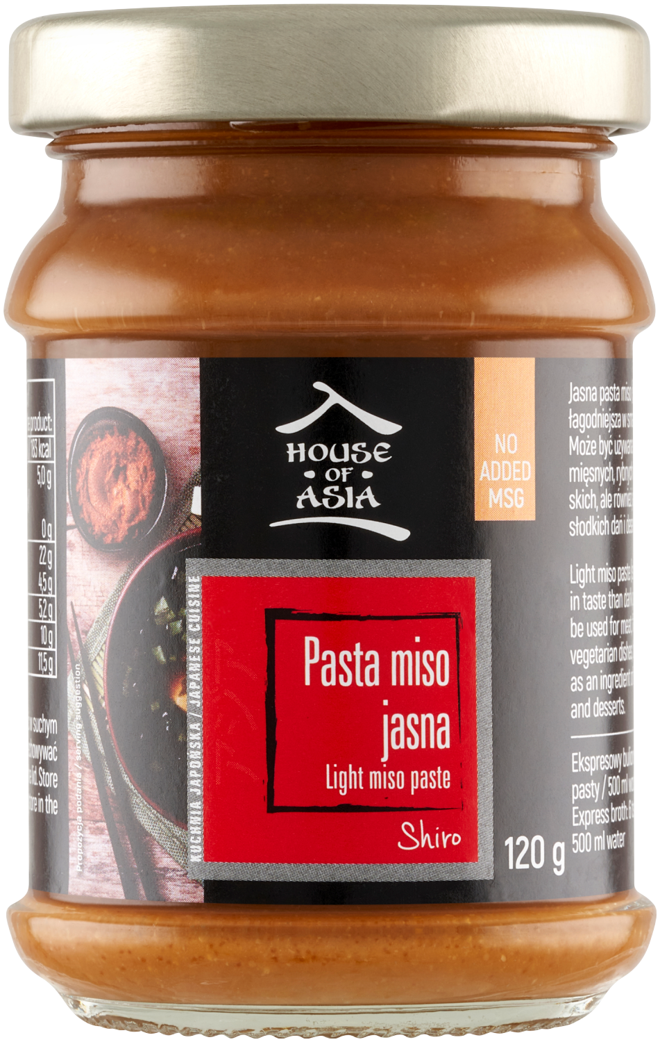 House Of Asia Pasta Miso Jasna 120G