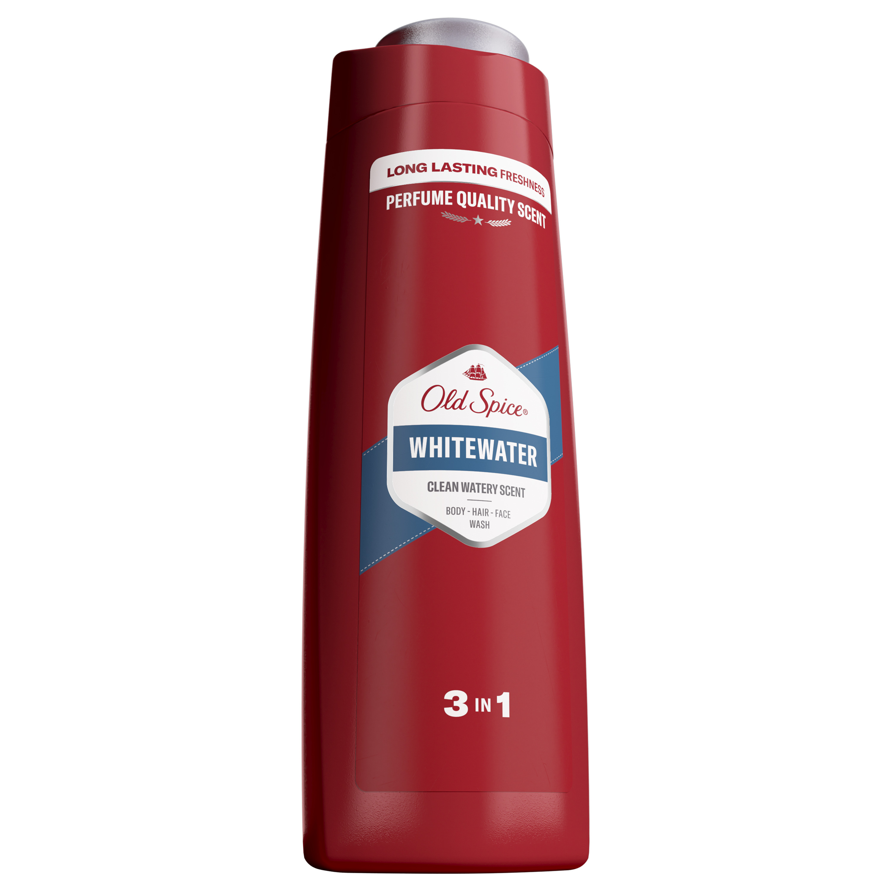 Old Spice Whitewater Męski Płyn Do Kąpieli, Żel Pod Prysznic I Szampon 3 W 1 400Ml