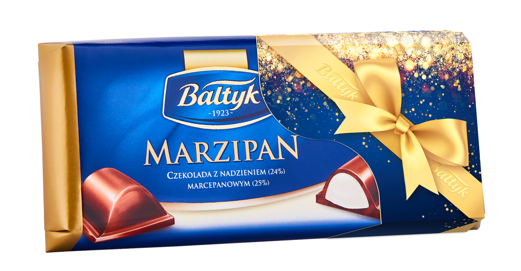Bałtyk Czekolada Z Nadzieniem Marzipanowym 151G