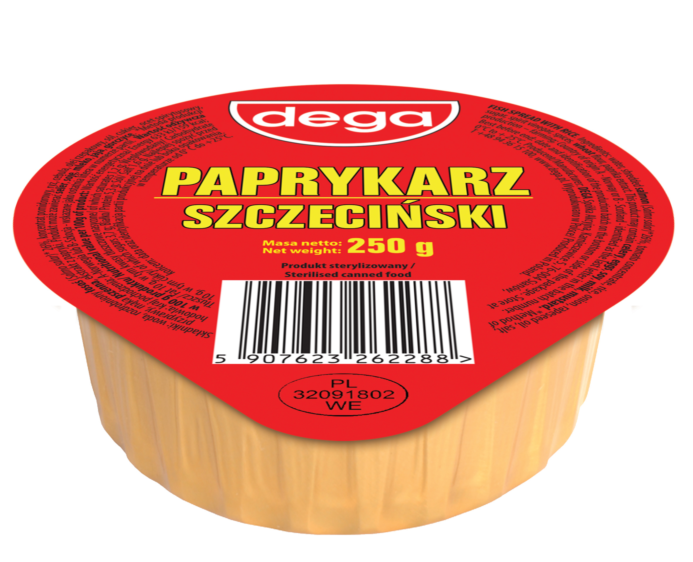 Dega Paprykarz Szczeciński 250 G