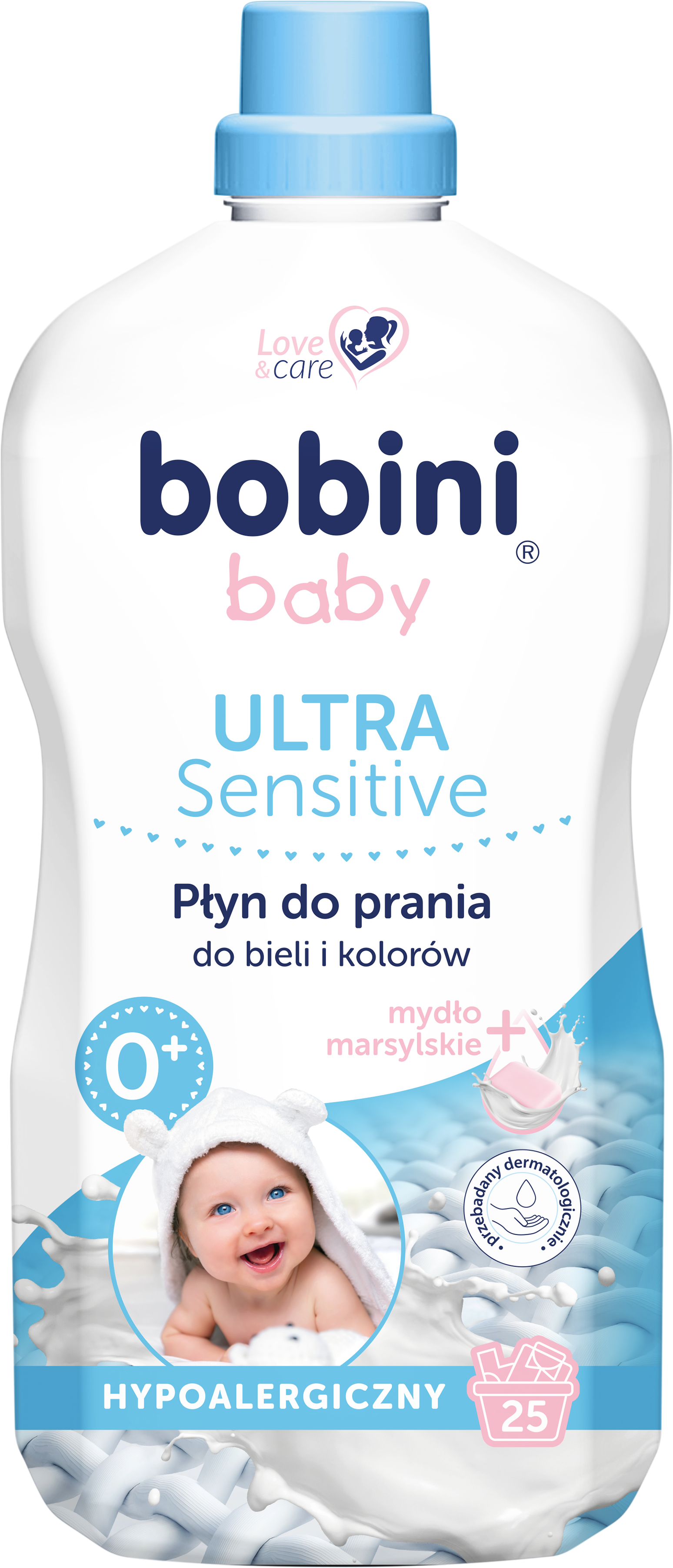 Bobini Baby Płyn Do Prania Ubranek Ultra Sensitive 1,8 L