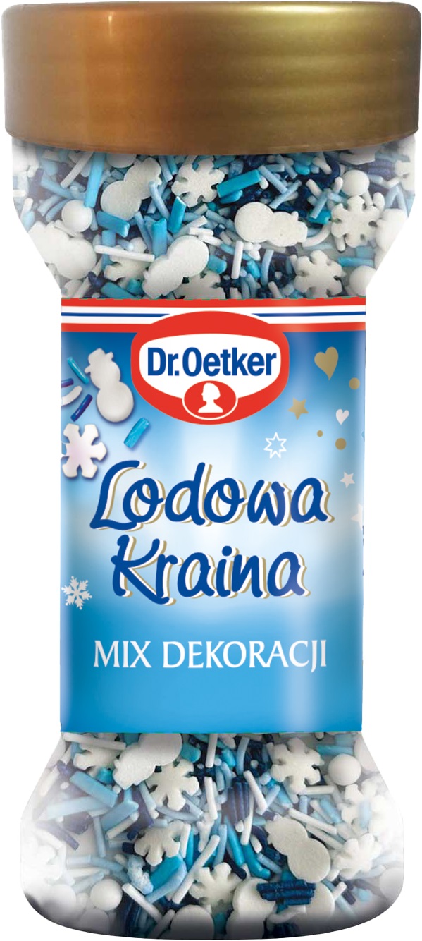 Dr. Oetker Lodowa Kraina Mix Dekoracji 48 G