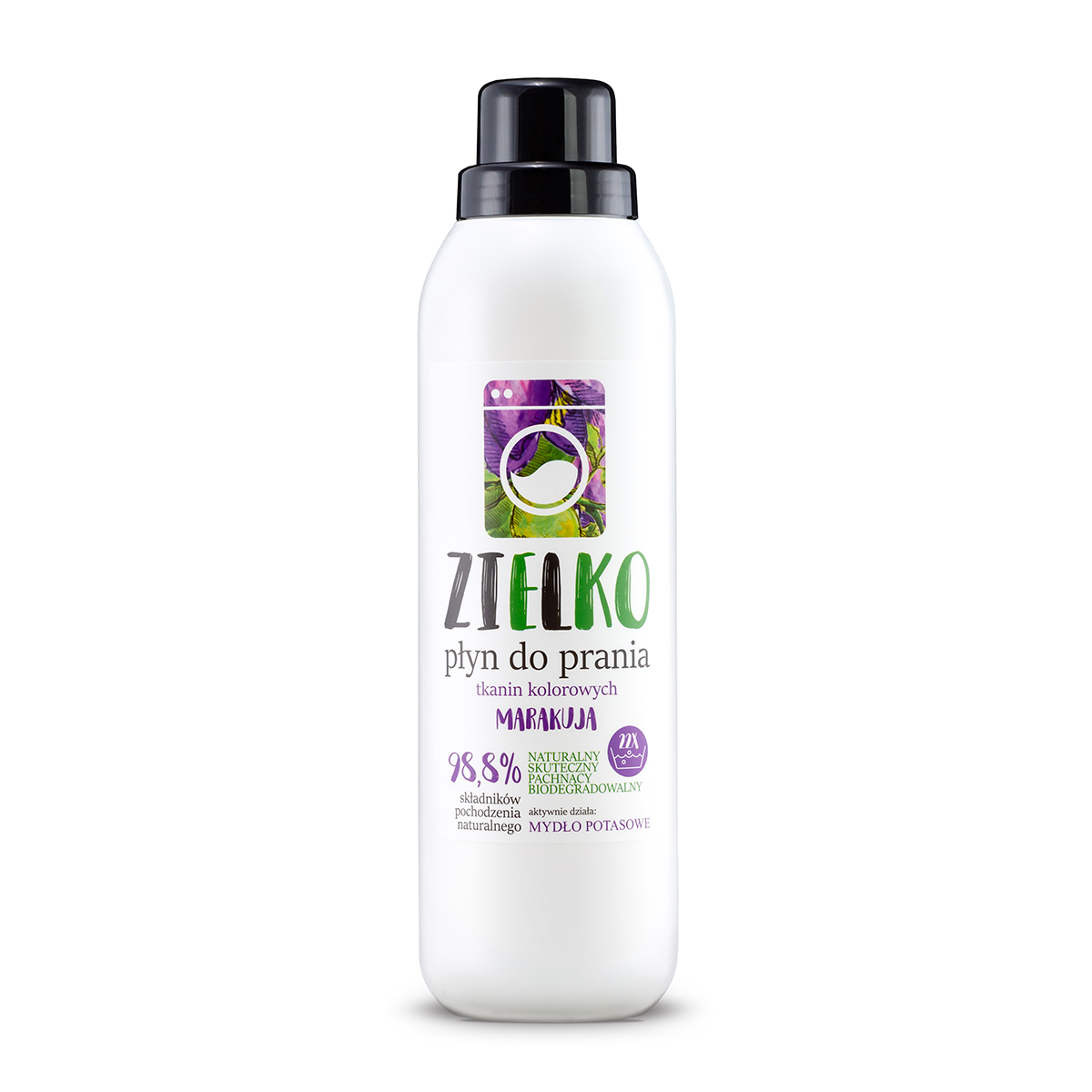 Zielko Płyn Do Prania Tkanin Kolorowych Marakuja 1000 Ml