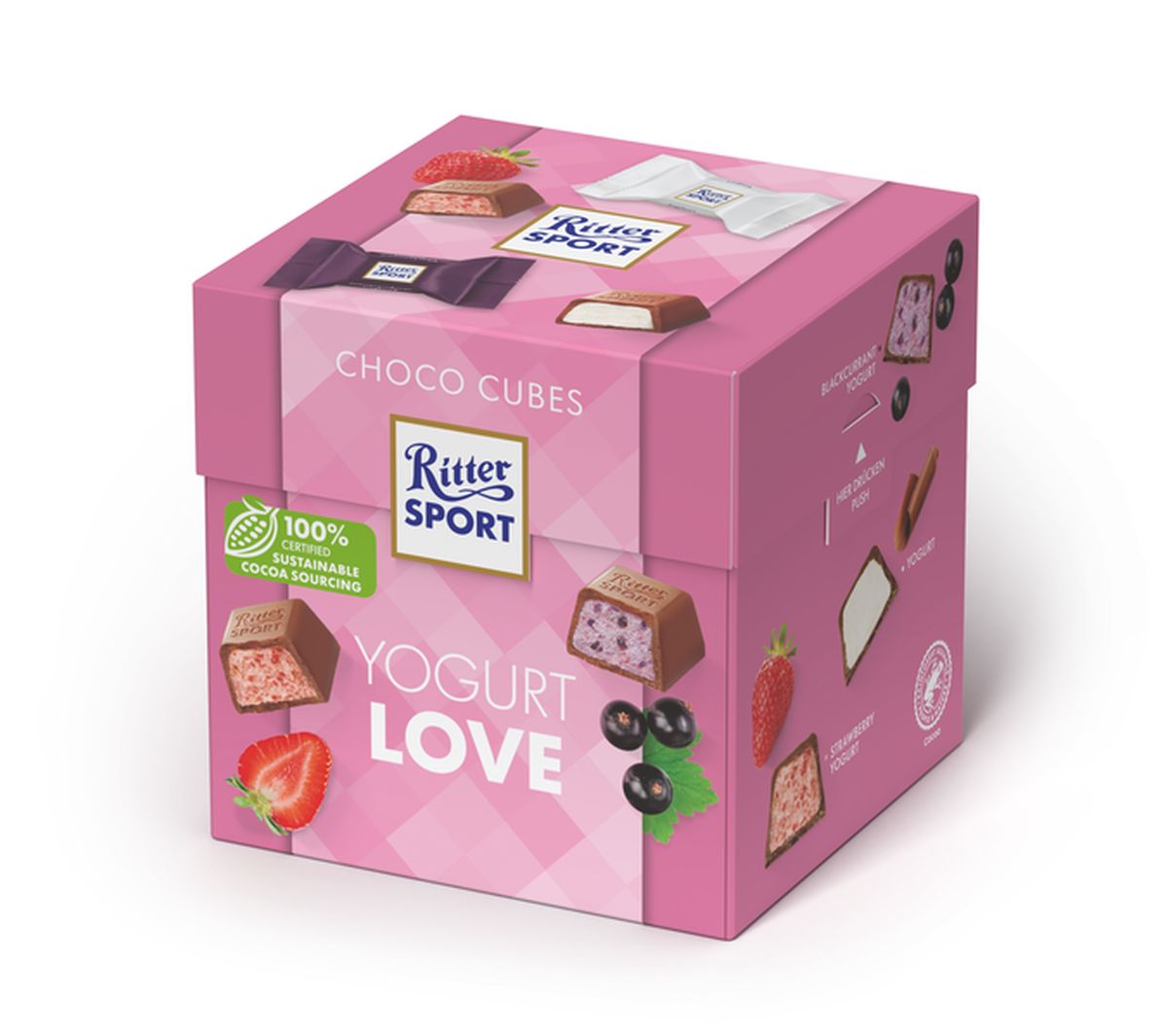 Ritter Sport Czekoladki Schokowurfel "Yogurt Love" 176G