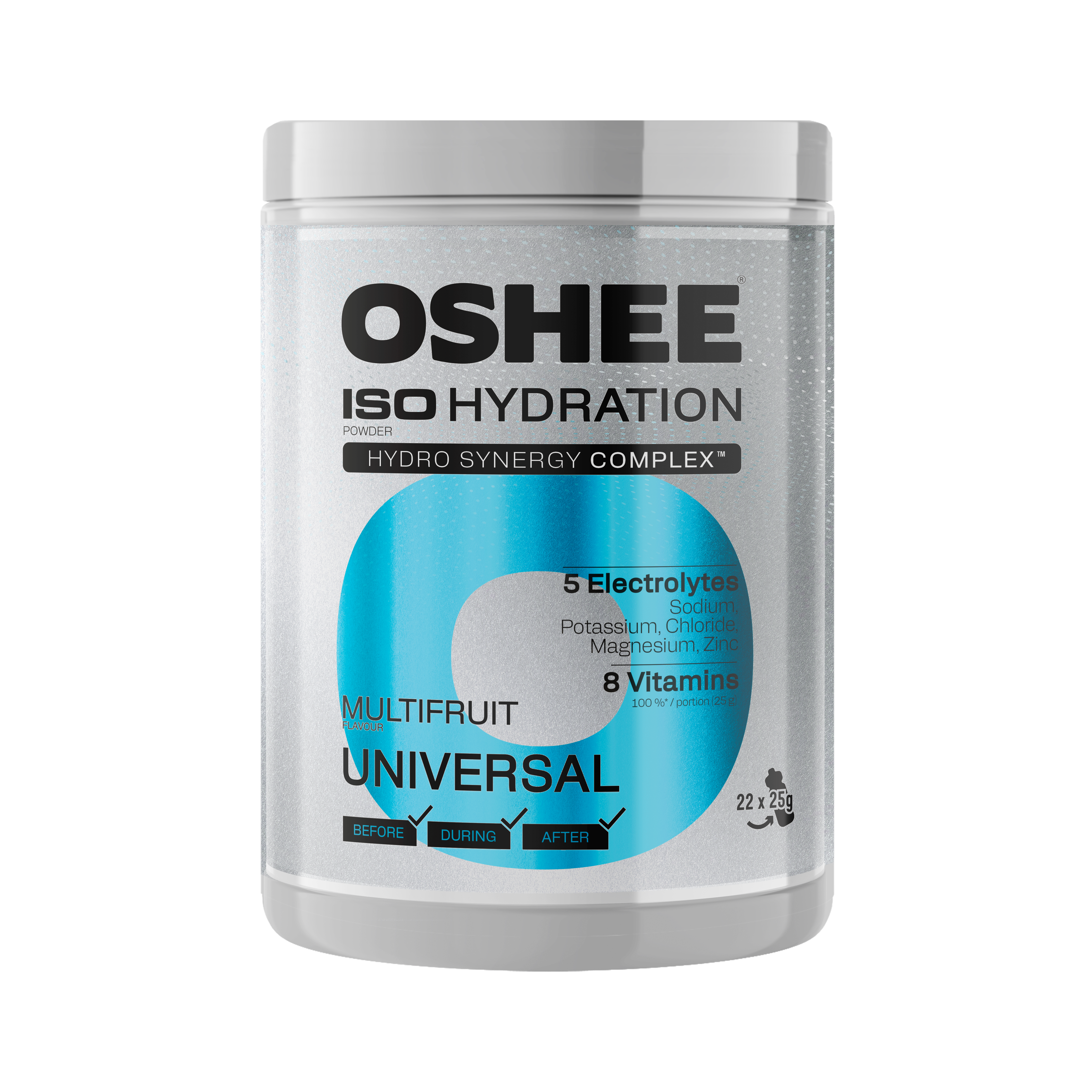 Oshee Hydration Powder Multifruit Jar 550 G