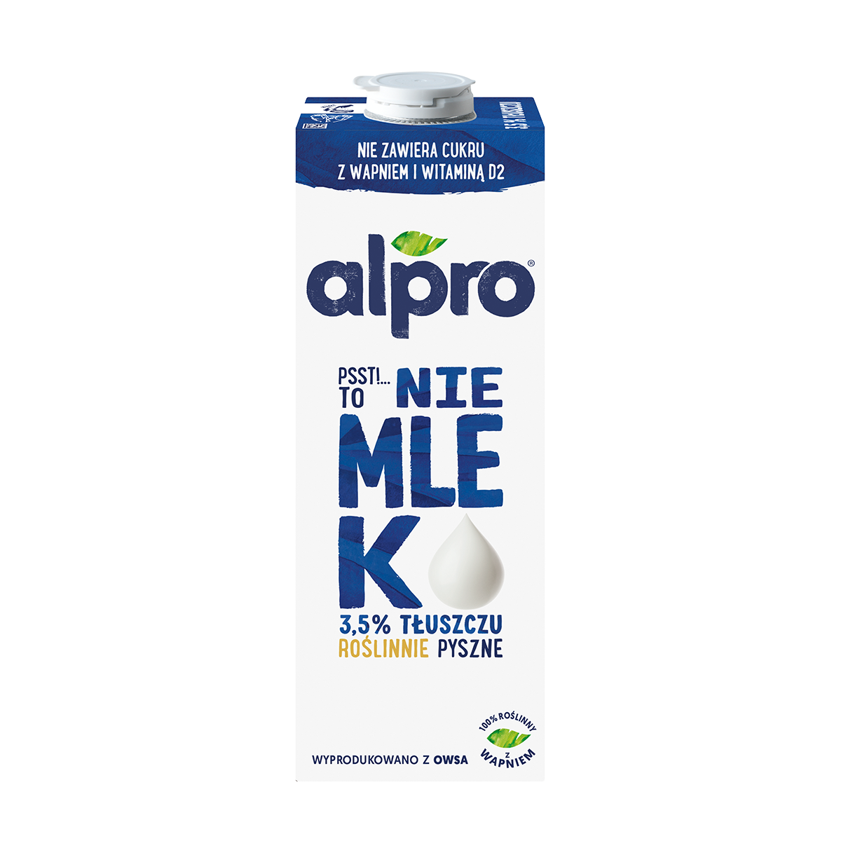 Alpro Nie Mlek* Owsiane 3,5% Tł. 1 L