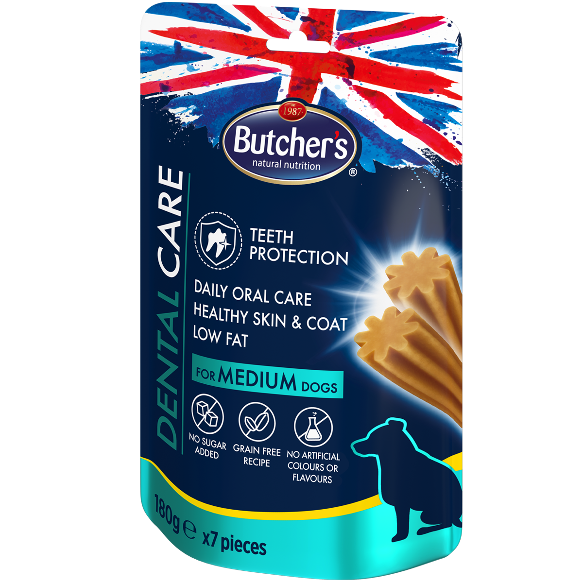 Butcher'S Dental Care For Medium Dogs 180G