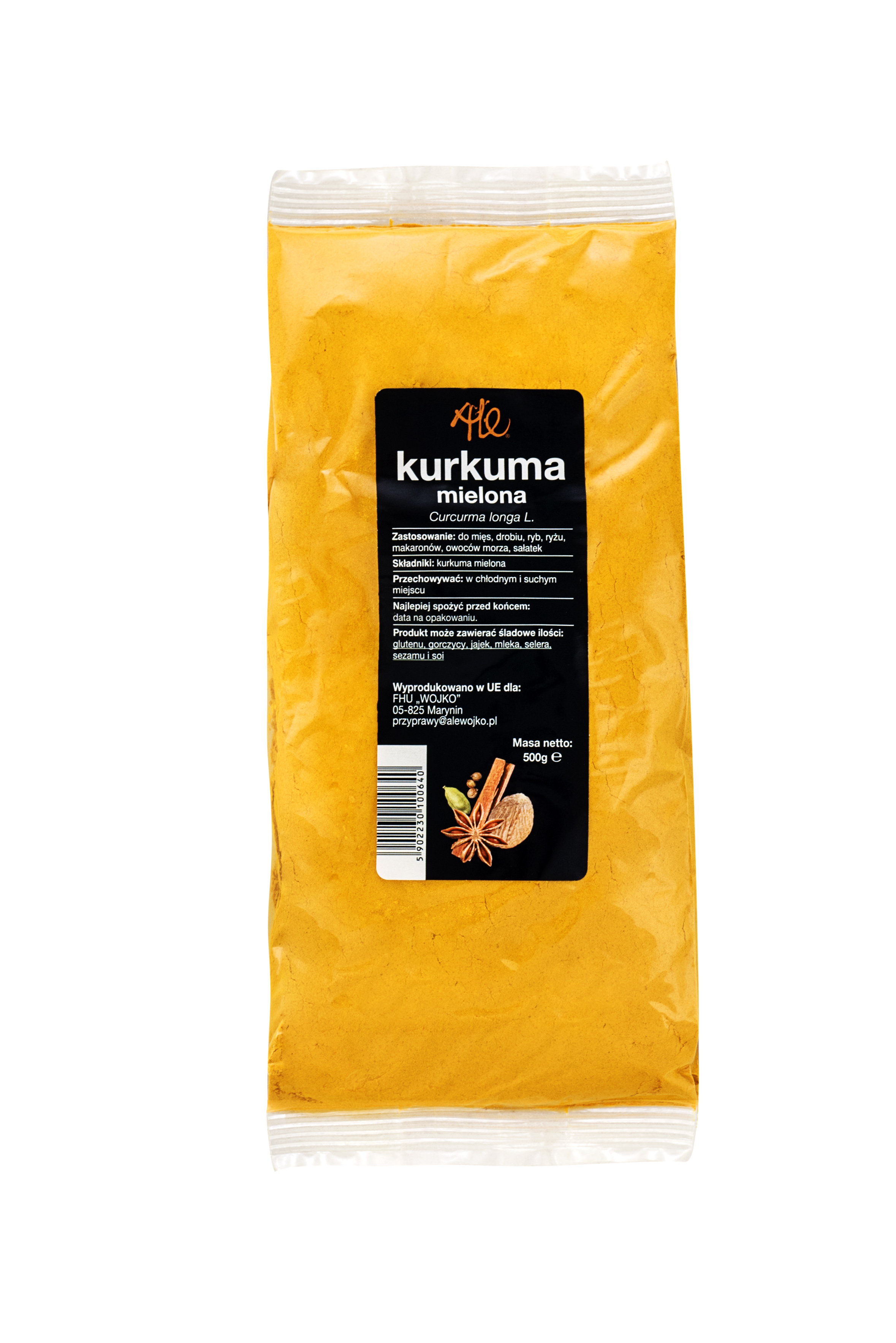 Master Cook Polska Kurkuma Mielona 500G