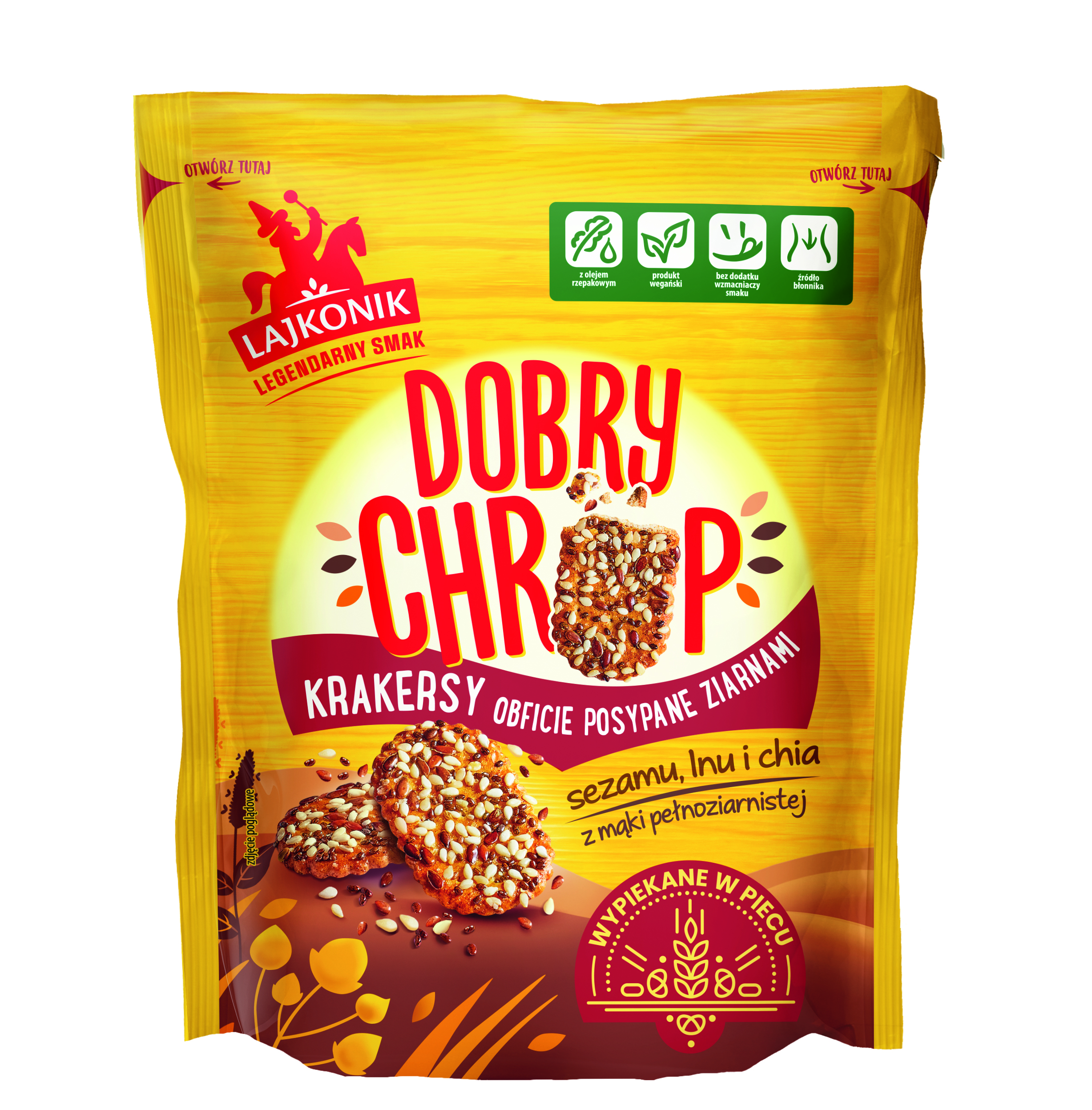 Lajkonik Krakersy Dobry Chrup 100G