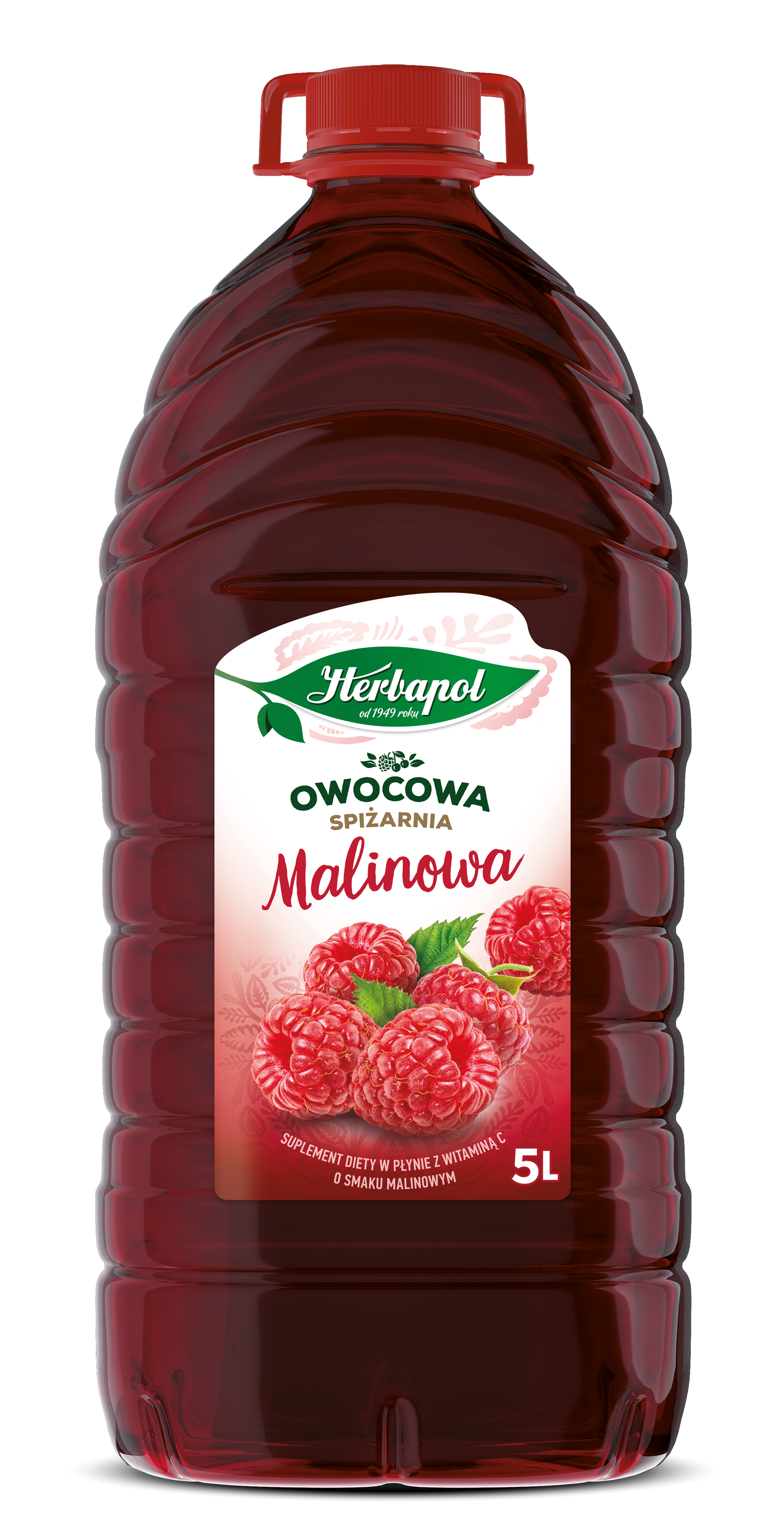 Herbapol Lublin Owocowa Spiżarnia Malinowa 5 L