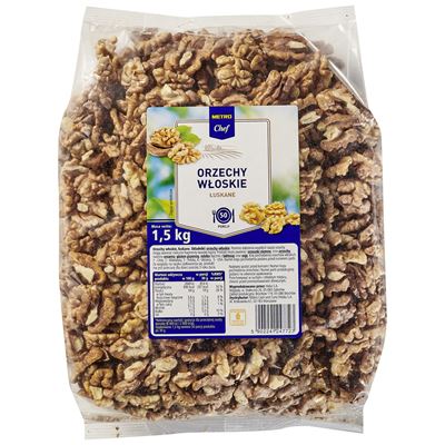 METRO Chef Orzechy włoskie łuskane 1,5 kg