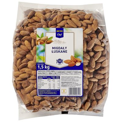 METRO Chef Migdały łuskane 1,5 kg