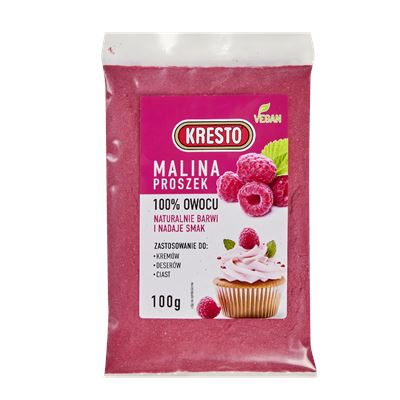 KRESTO Malina liofilizowana, proszek 100g
