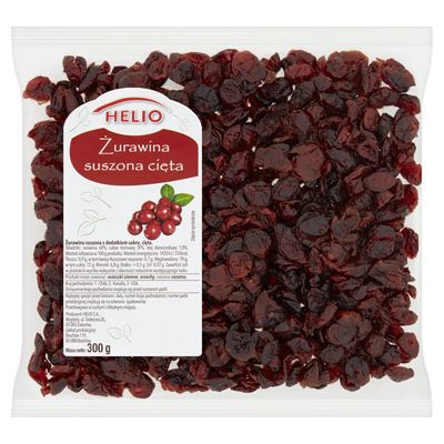 HELIO Żurawina cięta 300 g