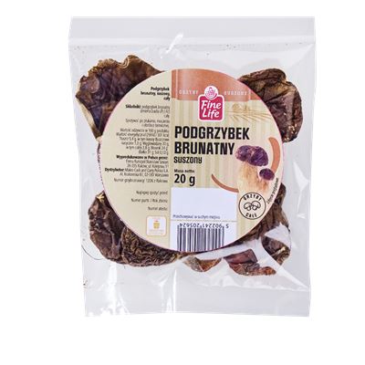 Fine Life Podgrzybek brunatny suszony cały 20 g