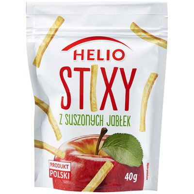 HELIO Stixy z suszonych jabłek 40 g