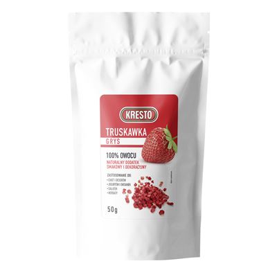 KRESTO Truskawka liofilizowana grys 50 g