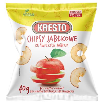 KRESTO Chipsy jabłkowe 40 g