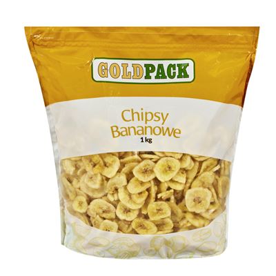 Gold Pack Chipsy bananowe 1kg
