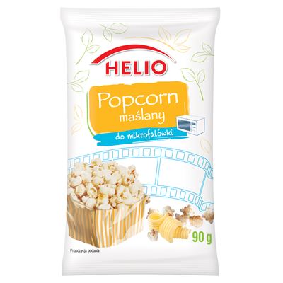 HELIO Popcorn maślany 90 g