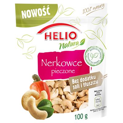 HELIO Natura Orzechy nerkowca bez soli 100 g