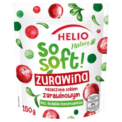 HELIO So soft Żurawina z sokiem 150 g
