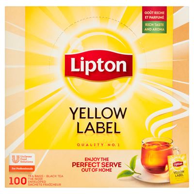 Lipton Yellow Label 100 kopert 180g