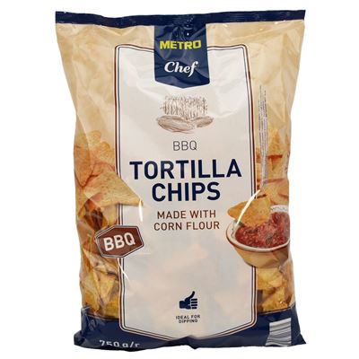 METRO Chef Barbecue Nachos Chipsy Tortilla 750g