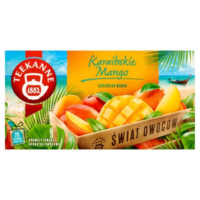 TEEKANNE Karaibskie Mango Herbata owocowa 20 kopert 45 g
