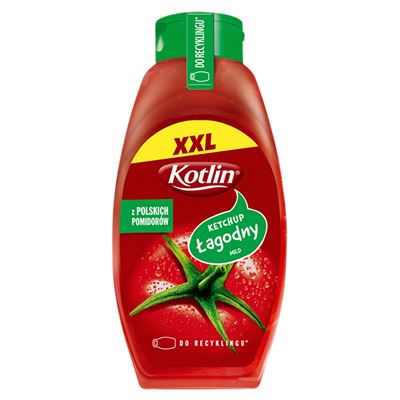 KOTLIN Ketchup łagodny 950g