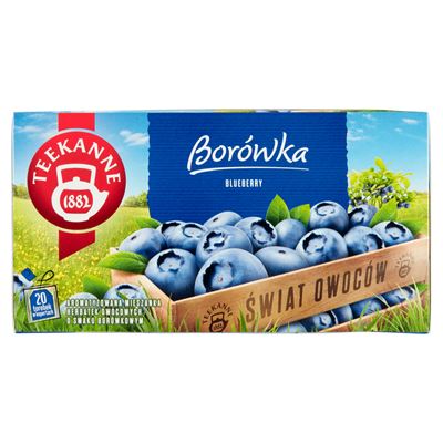 TEEKANNE Blueberry Herbata owocowa 20 torebek 45g