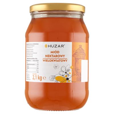 HUZAR Miód wielokwiatowy 2,1kg