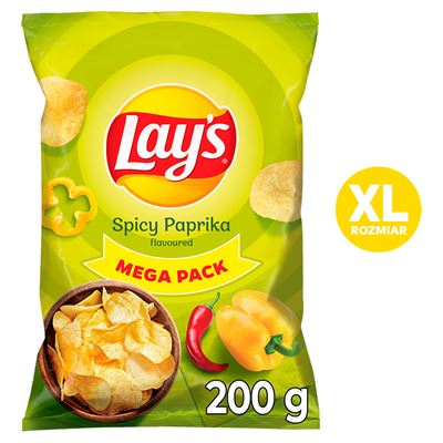Lay's Chipsy Pikantna Papryka 200g