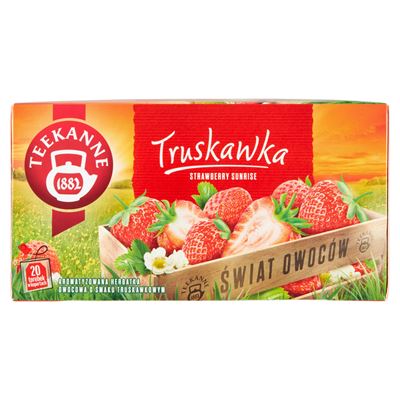 TEEKANNE Aromatyzowana herbatka owocowa truskawka 50g