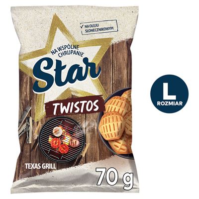 TWISTOS Texas grill Chrupki 70g