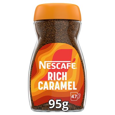 NESCAFE Classic Kawa rozpuszczalna o smaku karmelowym 95g