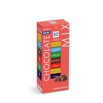 RITTER SPORT Czekoladki mini Wieża kolorowa 133 g