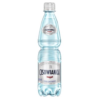 CISOWIANKA Woda mineralna lekko gazowana 12 x 500 ml [kaucja]