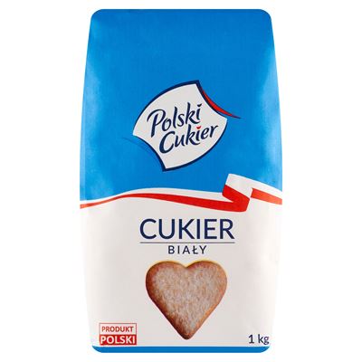 POLSKI CUKIER Cukier biały kryształ 10 x 1 kg