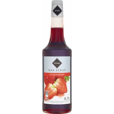 RIOBA Syrop Truskawka 700ml butelka szklana