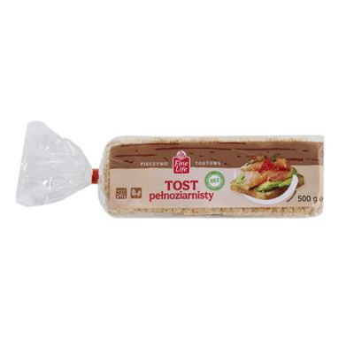 Fine Life Chleb tostowy pełnoziarnisty 500 g